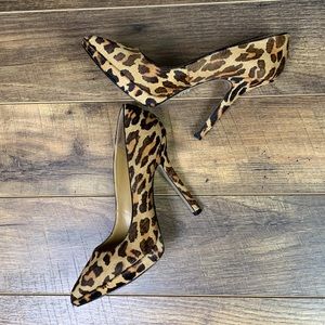 Nine West Leopard Print Pumps